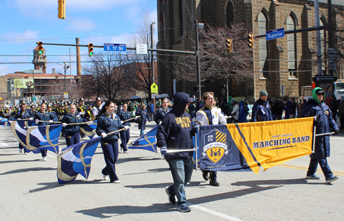 St Ignatius at 2025 Cleveland St Patrick's Day Parade