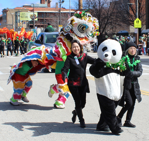 Cleveland Asian Festival at 2025 Cleveland St Patrick's Day Parade