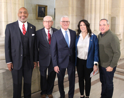 Blaine Griffin, Mike Polensel, Basil Russo, Bob Mazzarrella, Pam Dorazio Dean and Matt Zone