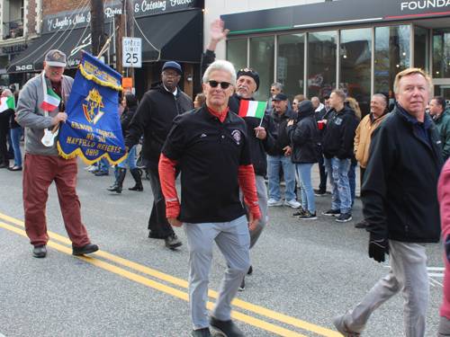 Knights of Columbus at 2024 Columbus Day Parade in Cleveland's Little Italy