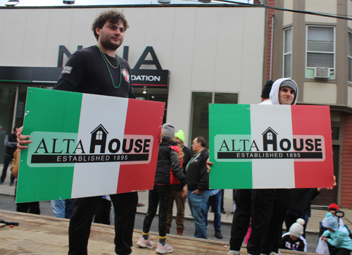 Alta House at 2024 Columbus Day Parade in Cleveland's Little Italy