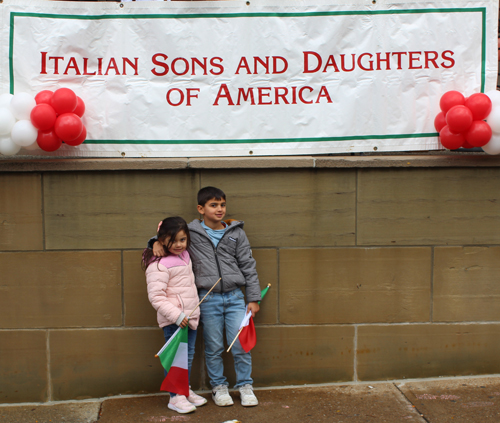 Future Columbus Day Parade marchers