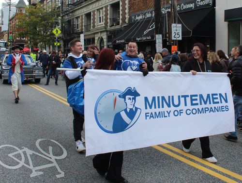 Minutemen at Columbus Day Parade