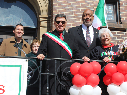 Anthony Lima, Basil Russo, Blaine Griffin and Marie Frank