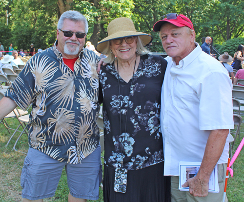 Rob Lipucci, Connie Adams and George Terbrak