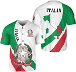 Personalized Italy Baseball Jersey