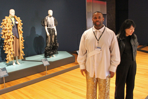 Exhibit Curators Darnell-Jamal Lisby and Sooa Im McCormick