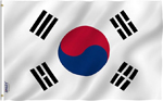 3x5 Foot South Korea Flag