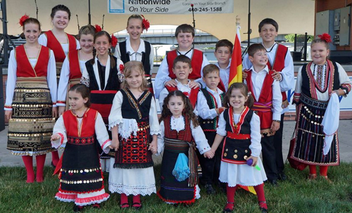 Macedonian Church Festival kids