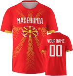 Custom Macedonia Soccer Jersey