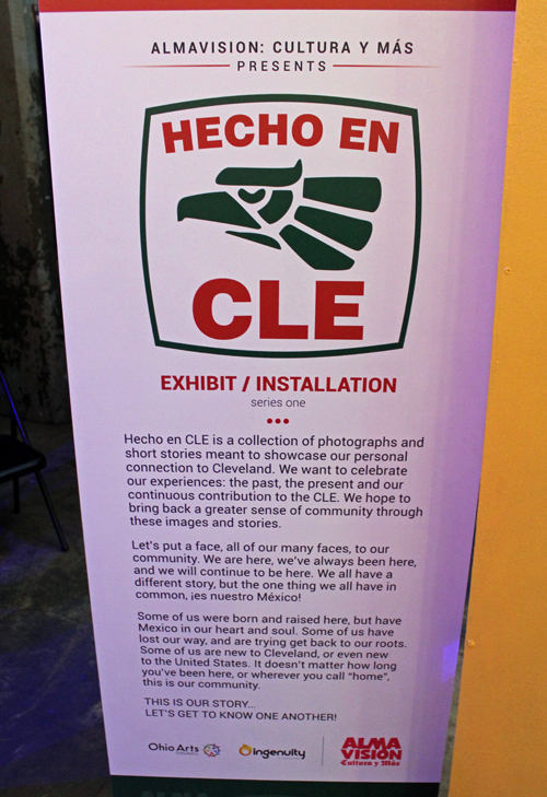 Hecho en CLE sign