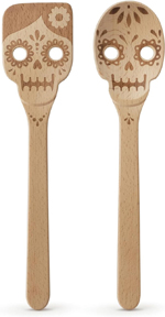 Day of the Dead Wooden Spoons