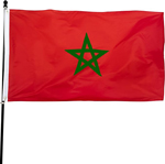 Morocco Flag 3x5'