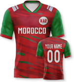 Custom Morocco Soccer Jersey