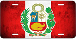 Peru License Plate