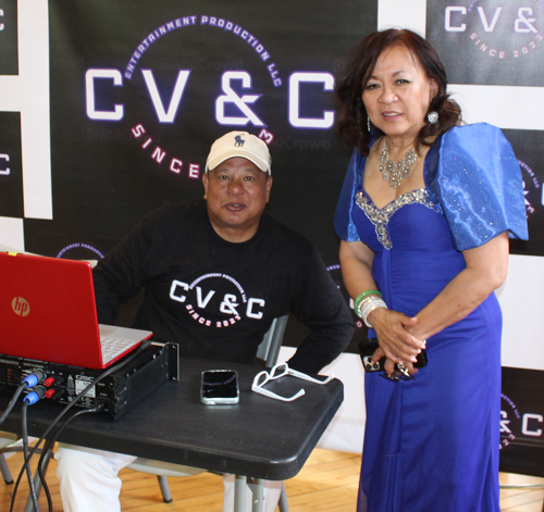 DJ and MC at  2024 Filipino Santacruzan in Cleveland