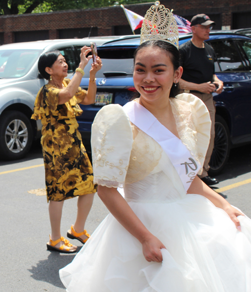 Santacruzan Filipino Parade in Cleveland 2024 around St Wendelin Church