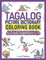 Tagalog Picture Dictionary Coloring Book