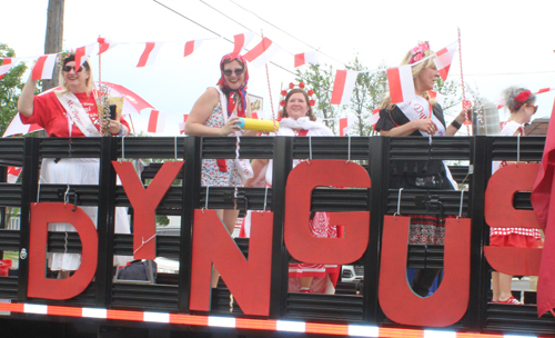 Dyngus Day Girls at Polish Constitution Day Parade 2024 in Parma Ohio