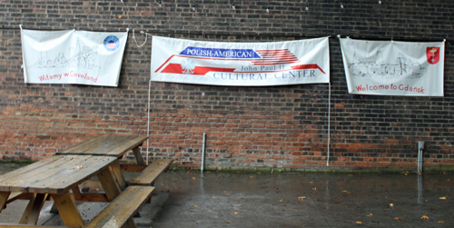 Polish banners at the Foundry