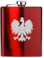 Polish Eagle hip flask