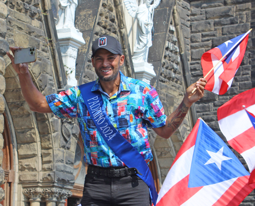 2024 Puerto Rican Parade in Cleveland Padrino Luis Mayans