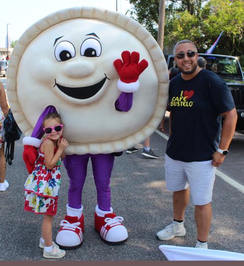 Smuckers at 2024 Puerto Rican Parade attendees