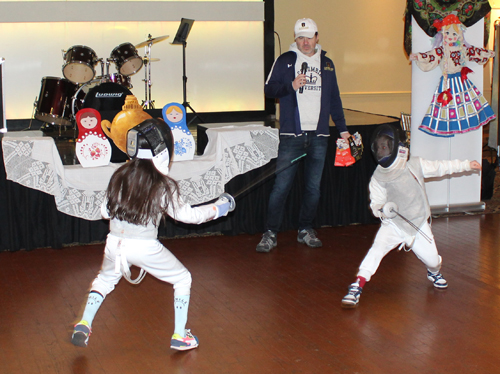 Cleveland Fencing Academy girls