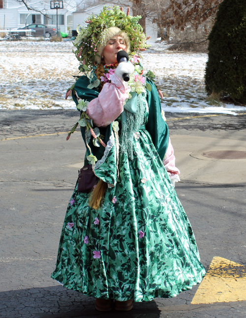 Maslenitsa celebration outside