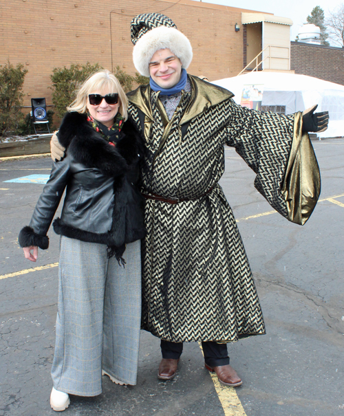 Svetlana Stolyarova and son