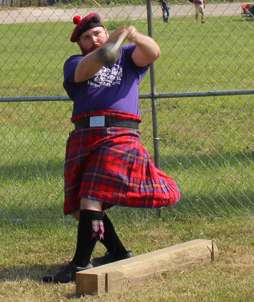 Highland Heavy Athletics at Ohio Scottish Games - hammer toss