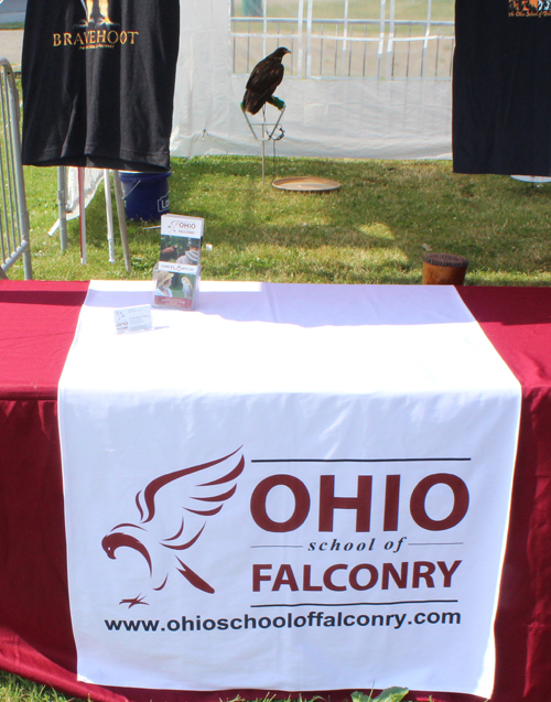 Ohio School of Falconry table