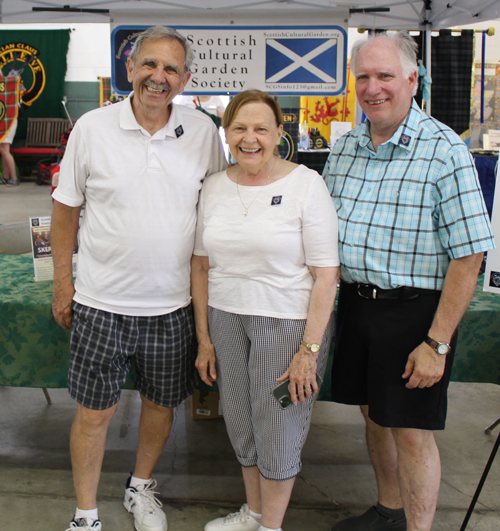 Scottish Cultural Garden Society - Clark Langmack, Sheila and Bob Crawford