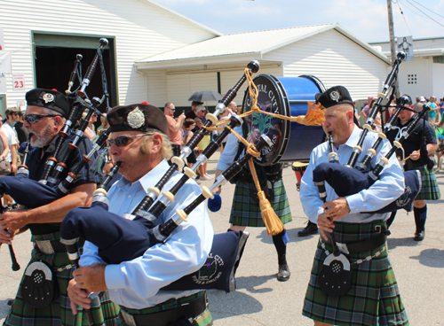 The Grand Parade at the 2024 Ohio Scottish Games and Celtic Festival