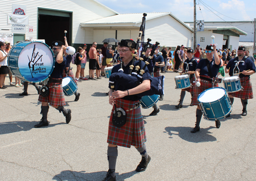 The Grand Parade at the 2024 Ohio Scottish Games and Celtic Festival