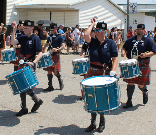 The Grand Parade at the 2024 Ohio Scottish Games and Celtic Festival