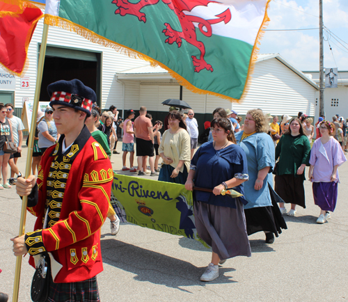 The Grand Parade at the 20243 Ohio Scottish Games and Celtic Festival