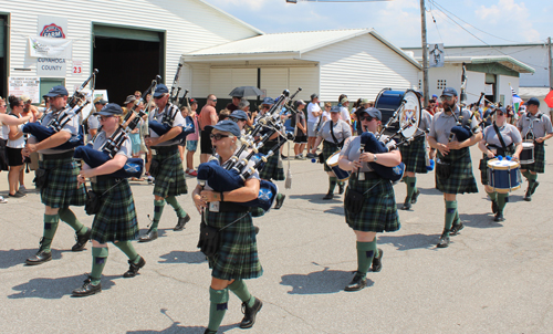 The Grand Parade at the 2024 Ohio Scottish Games and Celtic Festival