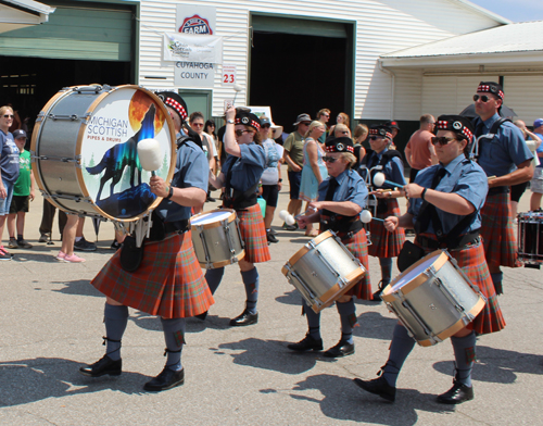 The Grand Parade at the 2024 Ohio Scottish Games and Celtic Festival