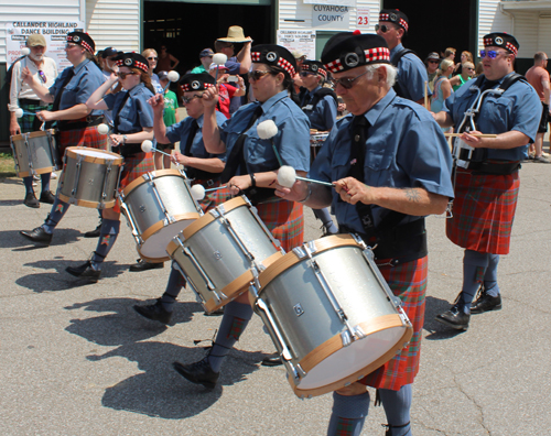 The Grand Parade at the 2024 Ohio Scottish Games and Celtic Festival