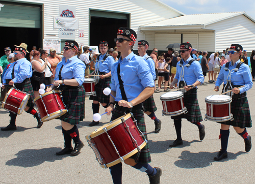 The Grand Parade at the 2024 Ohio Scottish Games and Celtic Festival