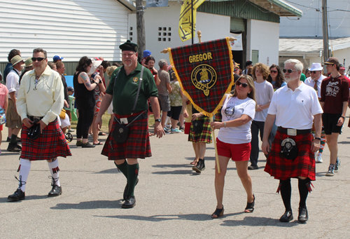 The Grand Parade at the 2024 Ohio Scottish Games and Celtic Festival