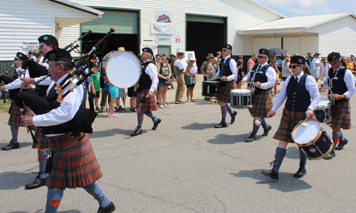 The Grand Parade at the 2024 Ohio Scottish Games and Celtic Festival