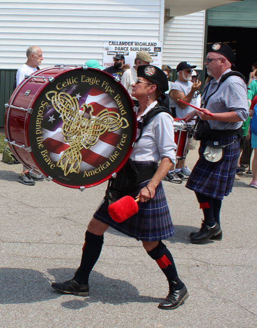 The Grand Parade at the 2024 Ohio Scottish Games and Celtic Festival