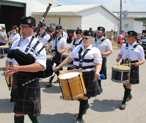 The Grand Parade at the 2024 Ohio Scottish Games and Celtic Festival