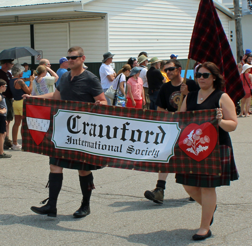 The Grand Parade at the 2024 Ohio Scottish Games and Celtic Festival