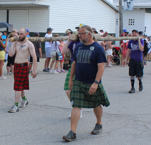 The Grand Parade at the 2024 Ohio Scottish Games and Celtic Festival