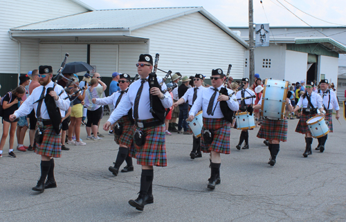 The Grand Parade at the 2024 Ohio Scottish Games and Celtic Festival