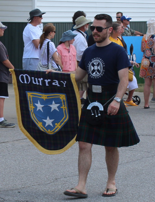 The Grand Parade at the 2024 Ohio Scottish Games and Celtic Festival