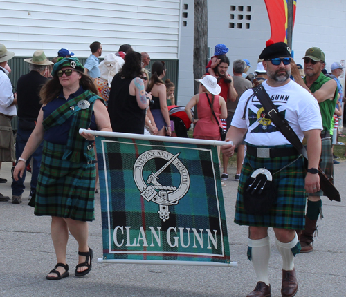 The Grand Parade at the 2024 Ohio Scottish Games and Celtic Festival